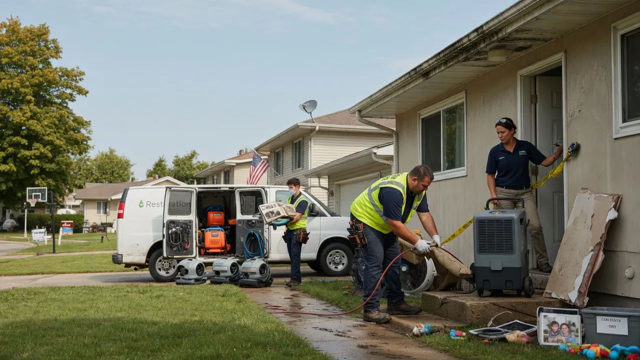 Water Damage Restoration in Maxwell, IN near me